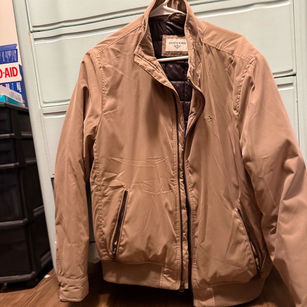 Dockers Men's Light Brown Jacket